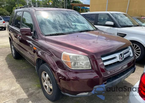 2007 Honda Pilot Exl из США, поврежденный, VIN 2HKYF18697H532313